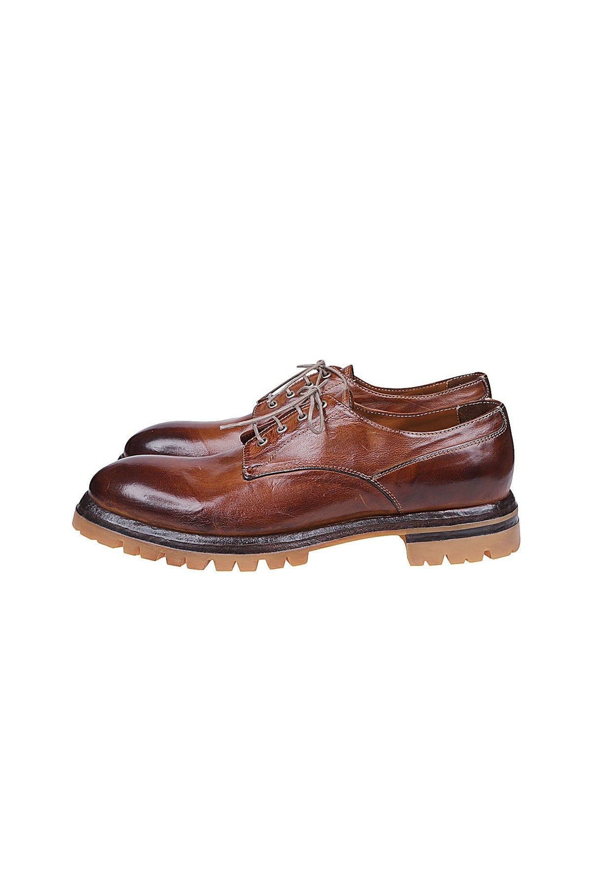 DERBY SHOE CAMEL
